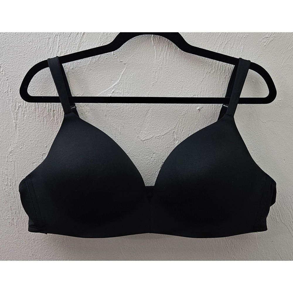 Cacique Black T-Shirt Bra with Molded Cups